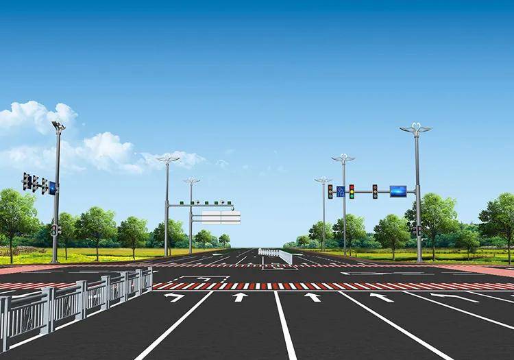 道路灯杆