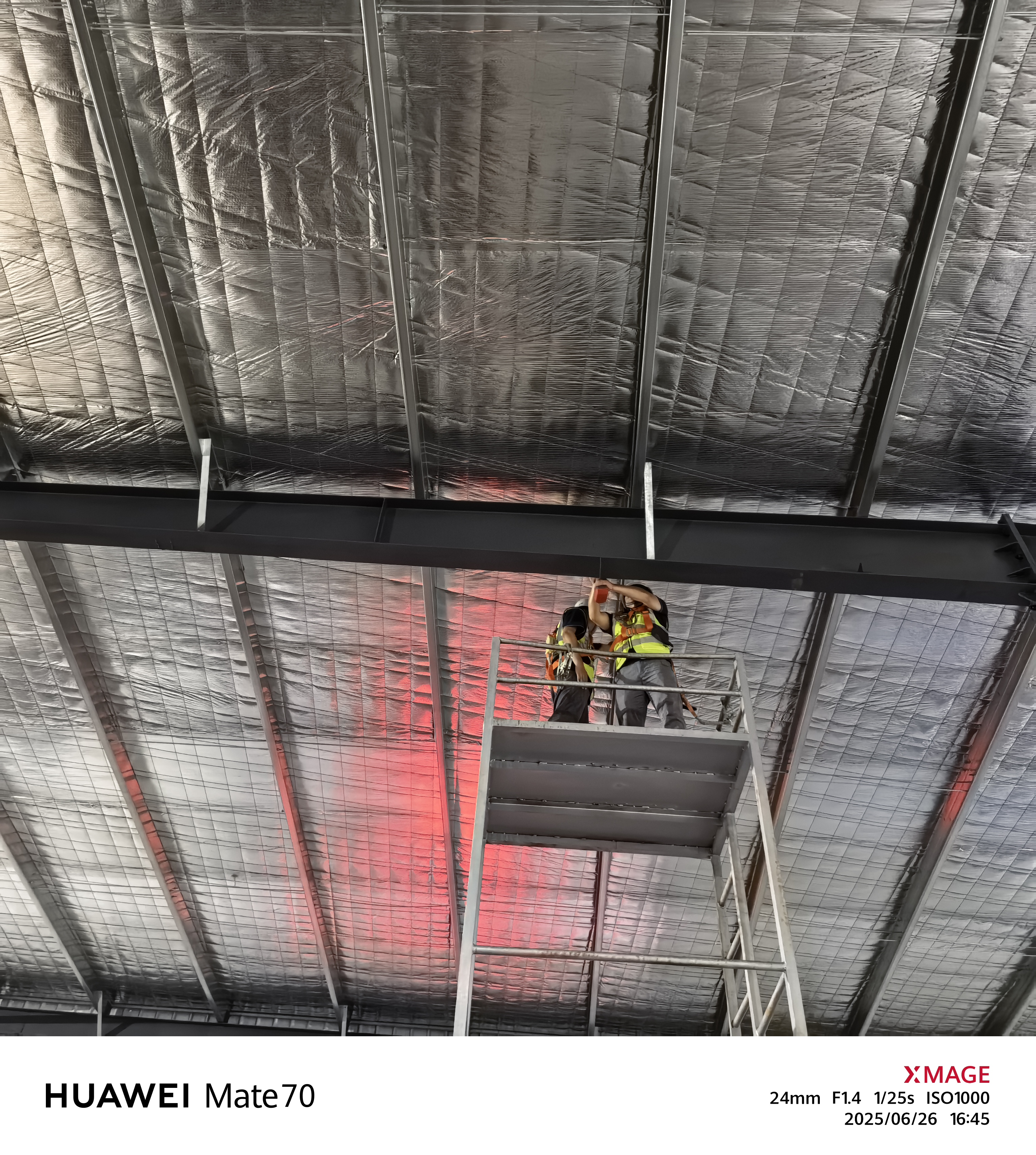 钢结构屋顶拉条专项检测成功完成