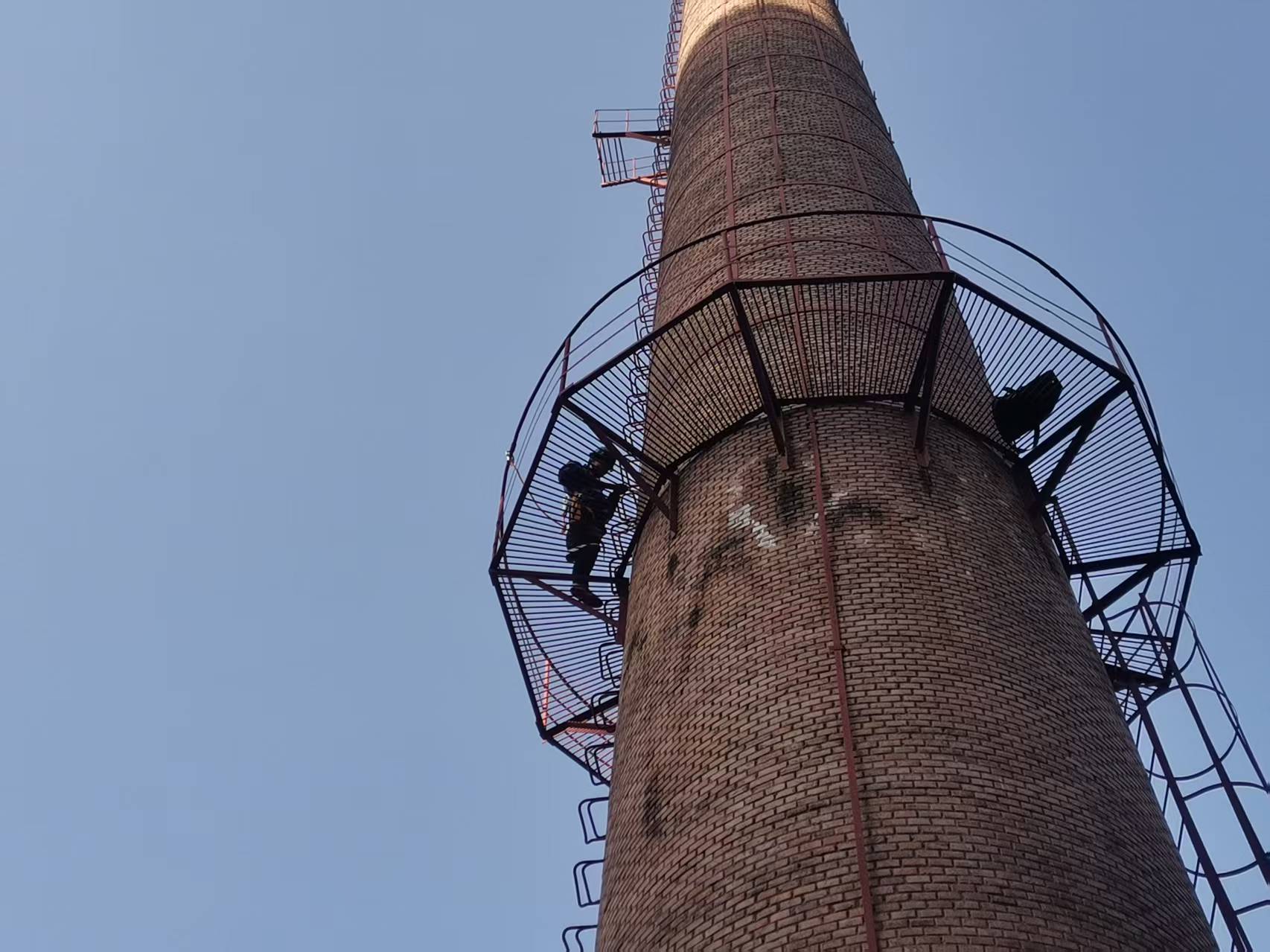 工业遗存砌体烟囱结构检测的内容及方法