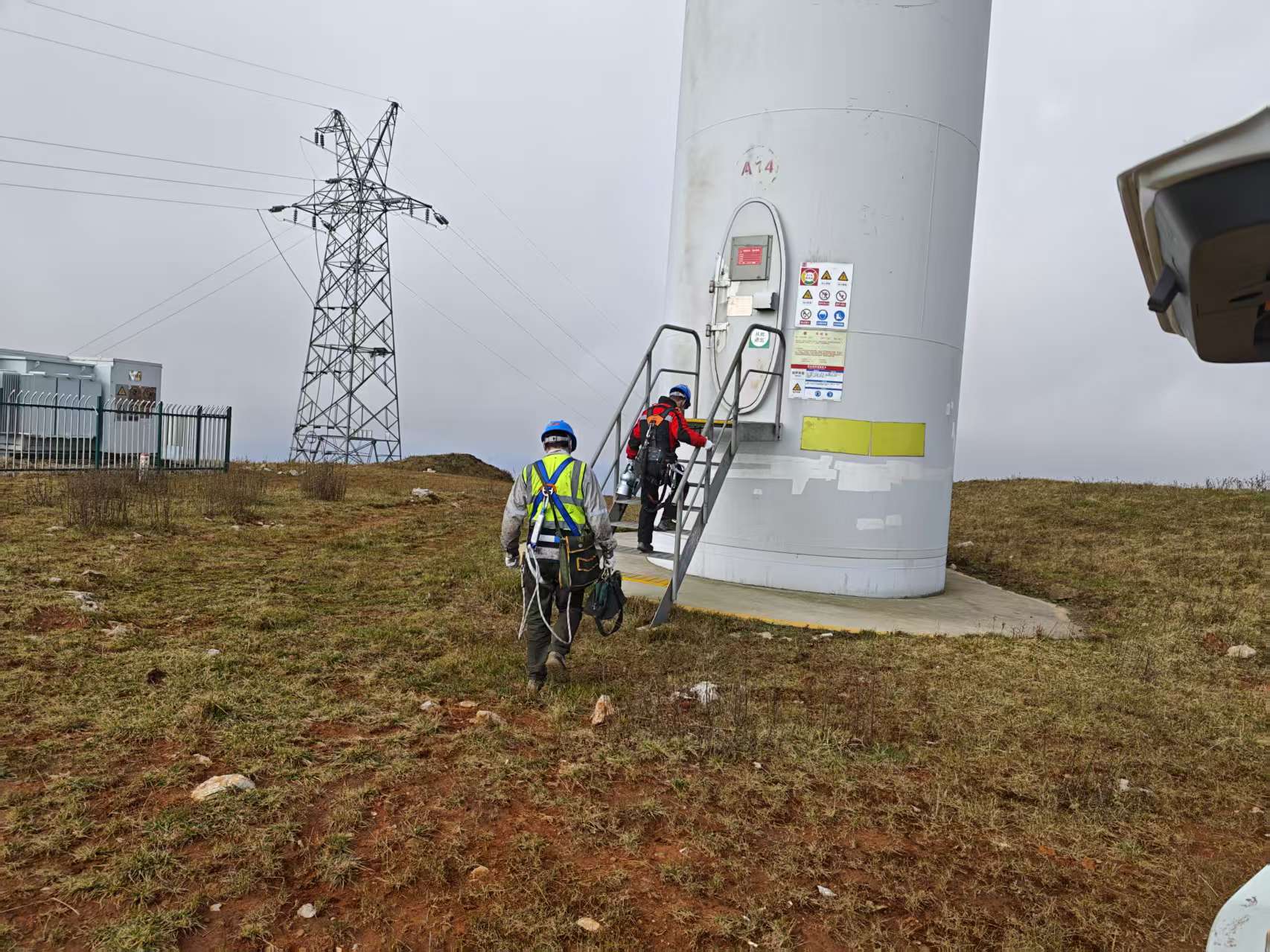 风电场螺栓无损检测