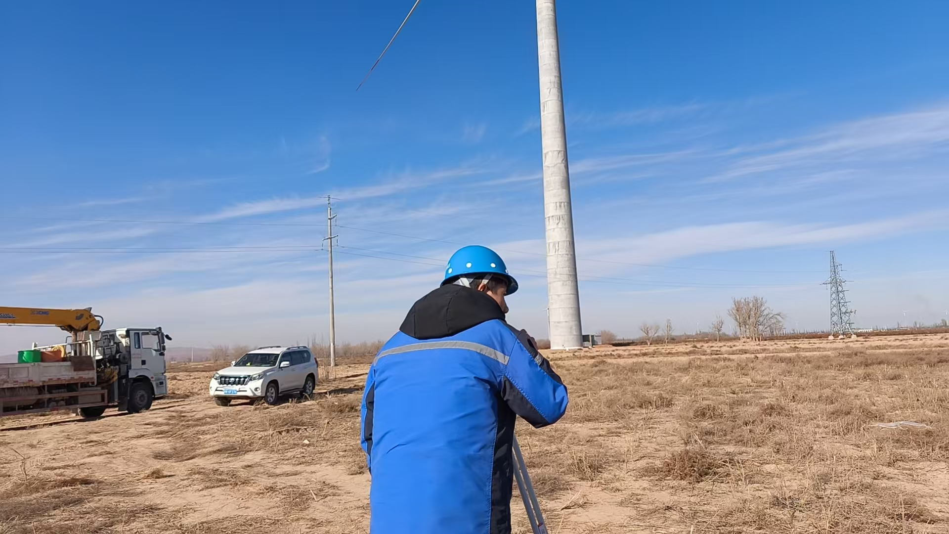 风电场沉降观测、水平度及垂直度检测