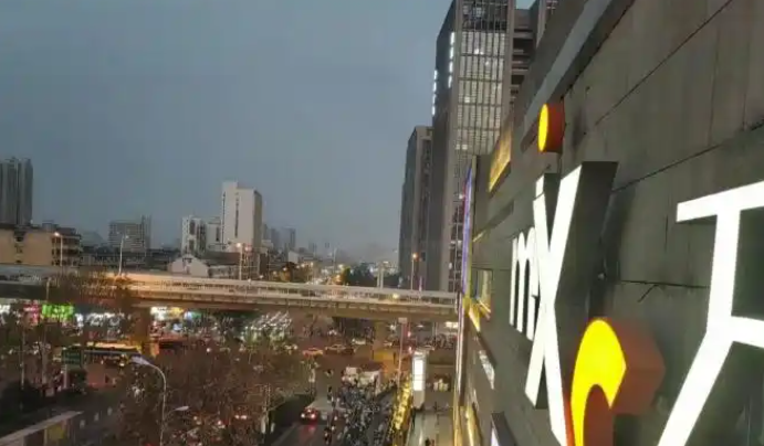 万象城广告牌